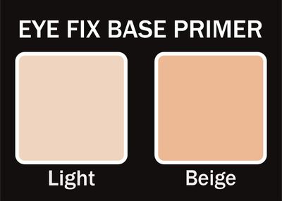 Jolie Eye Shadow Fix, Creme Eye Lid Smudgeproof Non Crease Base Primer - Updated Packaging (Light)