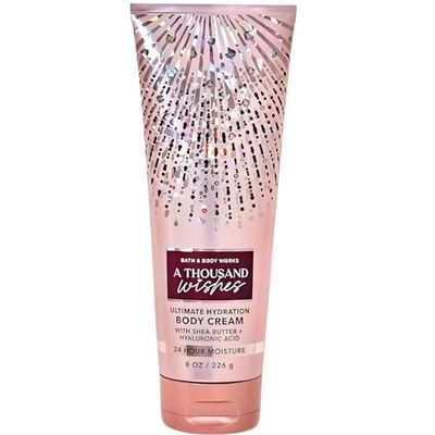 Bath &amp; Body Works A Thousand Wishes Ultimate Hydration Body Cream, 8 Ounce