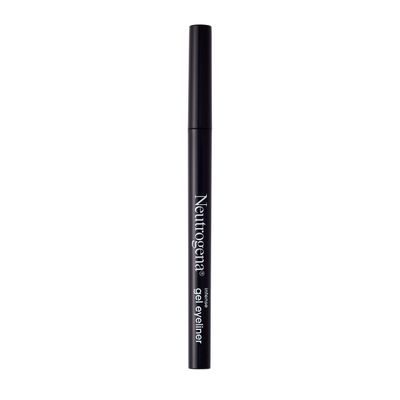 Neutrogena Intense Gel Eyeliner with Antioxidant Vitamin E, Smudge- &amp; Water-Resistant Eyeliner Makeup for Precision Application, Jet Black, 0.004 oz