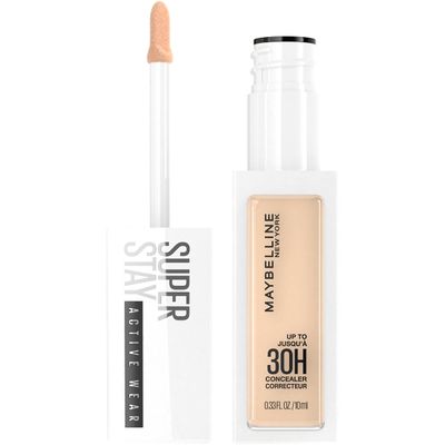 Maybelline Super Stay Liquid Concealer Makeup, Full Coverage Concealer, Up to 30 Hour Wear, Transfer Resistant, Natural Matte Finish, Oil-free, Available in 16 Shades, 18, 1 Count