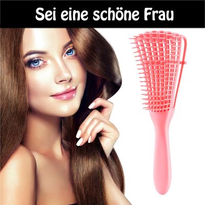 3 Pack Detangler Brush for Natural Hair, Afro AmericaAfrican Hair Textured 3a to 4c Kinky WavyCurlyCoilyWetDryOilThickLong Hair, Exfoliating Your Scalp for Beautiful