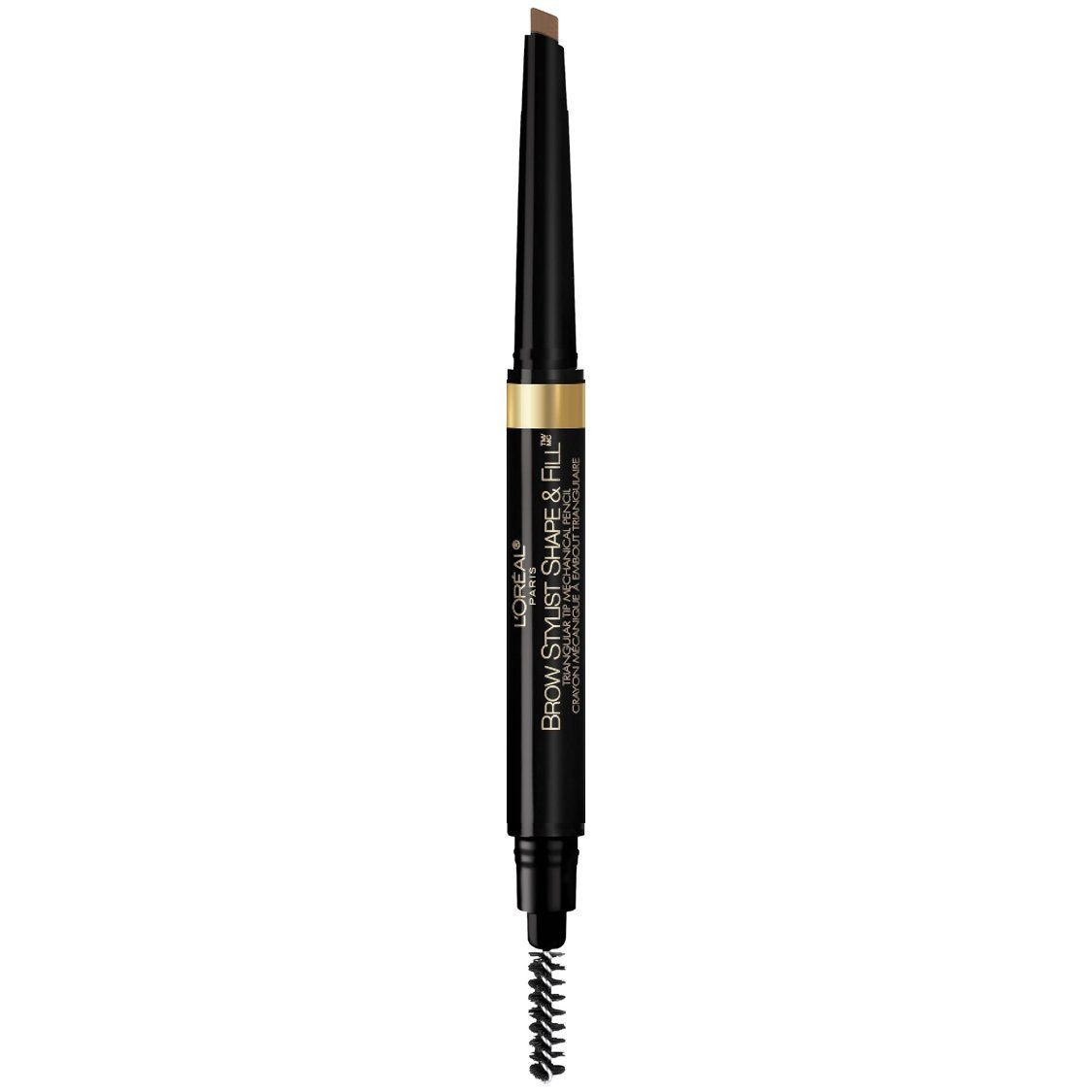 L&#39;Oreal Paris Brow Stylist Shape &amp; Fill Mechanical Eye Brow Makeup Pencil, Brunette, 0.008 oz.