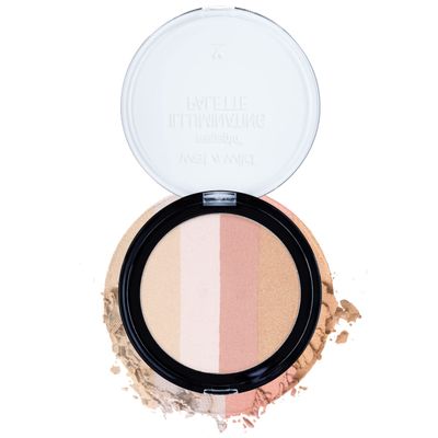 wet n wild Megaglo Illuminating Blush Palette, Catwalk Pink | Blush &amp; Highlighter Makeup