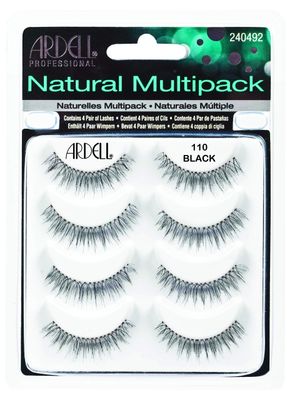 Ardell Natural Multipack 110 Black, 4 Pairs x 1 Pack