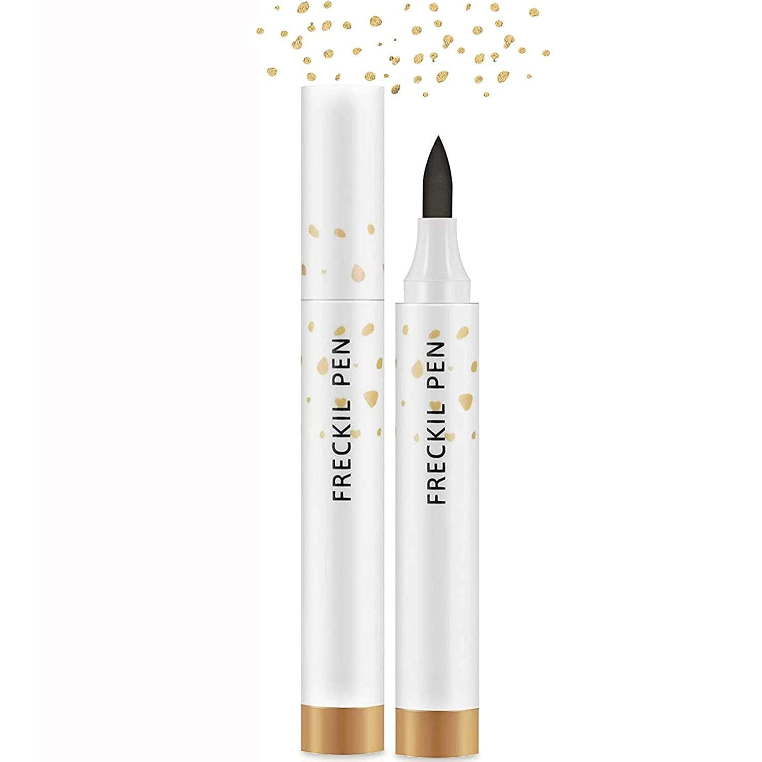 MAEPEOR Freckle Pen Light Brown Natural Freckle Pen Longlasting Waterproof Dot Spot Pen Create Natural Sunkissed Skin (Light Brown)