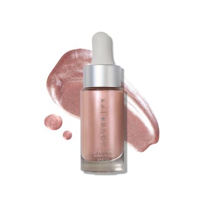 COVER FX Custom Enhancer Drops - Blossom Soft Pink Finish - 15mL - Radiant Glow - Liquid Highlighter