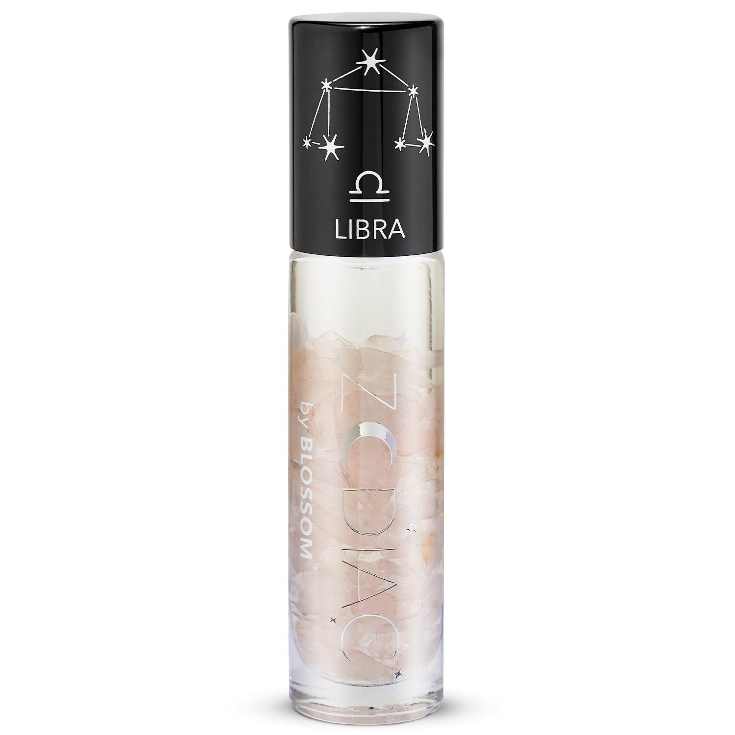 Blossom Lip Gloss Zodiac Sign Vanilla Scented Roll-On Lip Gloss, Moisturizing  Hydrating with Zodiac Crystals, Made in USA, 0.20oz, Libra