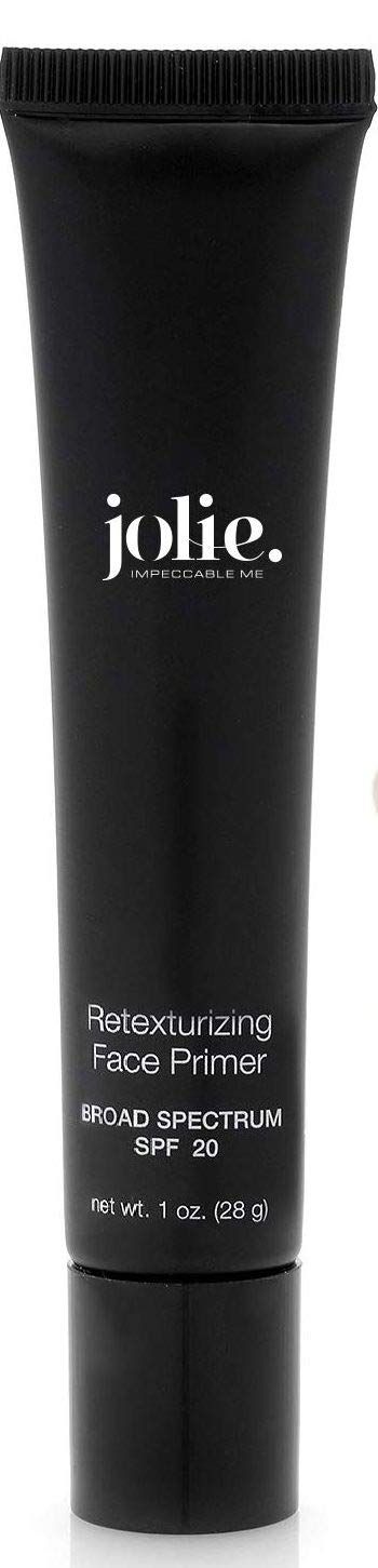 Jolie Weightless Retexturizing Face Perfecting Serum - Foundation Primer, Makeup Extender &amp; Sunscreen SPF 20, Instantly Reveals Smoother, More Radiant Skin