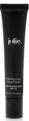 Jolie Weightless Retexturizing Face Perfecting Serum - Foundation Primer, Makeup Extender &amp; Sunscreen SPF 20, Instantly Reveals Smoother, More Radiant Skin