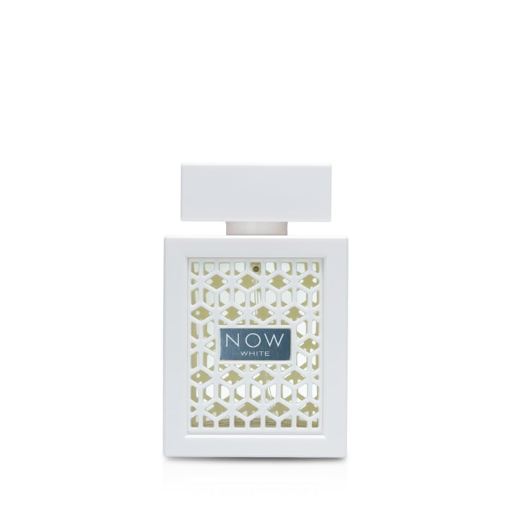 Lattafa Rave Now White Eau de Parfum Spray for Unisex, 3.4 Ounce