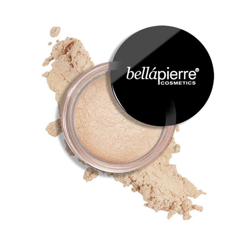 bellapierre Shimmer Powder | Paraben Free | Vegan &amp; Cruelty Free | All Skin Types | 2.35g - Champagne
