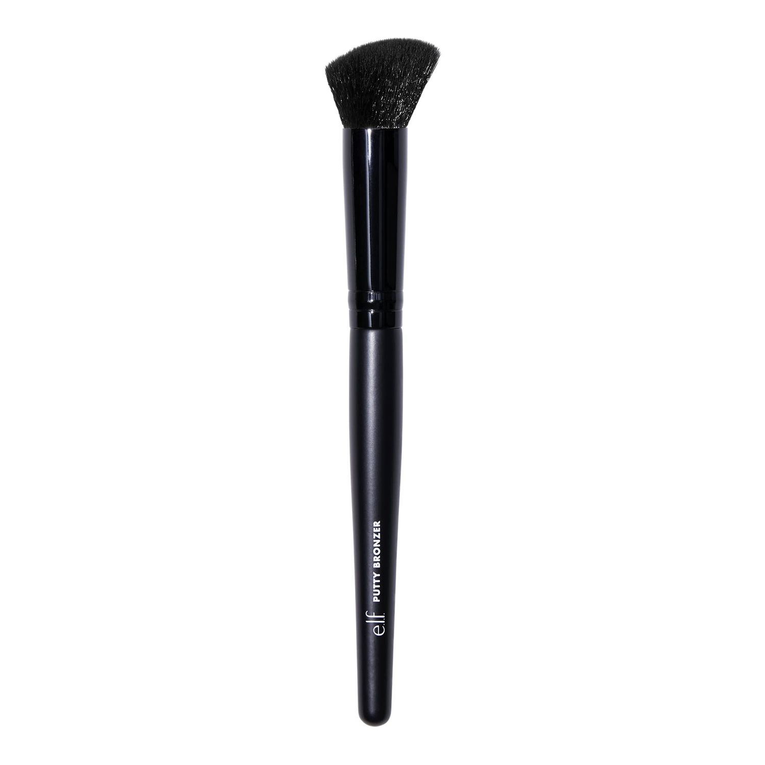 e.l.f. Putty Bronzer Brush, Angled Makeup Brush For Contour &amp; Highlight, Made For The e.l.f. Putty Bronzer, Flawless Sanitary Application