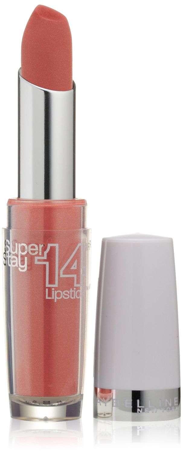 Maybelline New York Superstay 14 hour Lipstick, Ceaseless Caramel, 0.12 Ounce