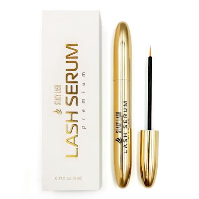 Stacy Lash Growth Serum (0.17fl.oz  5ml) | Eyebrow &amp; Eyelash Enhancing Serum for Natural Lashes &amp; Brows | Lash Serum for Eyelash Growth and Thickness