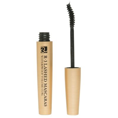 K-Beauty R-3 200 Lashed Mascara Waterproof, Volumizing &amp; Curling, Peptide-Enriched for Thicker-Looking Lashes, Long-Wear, Easy Removal, Black