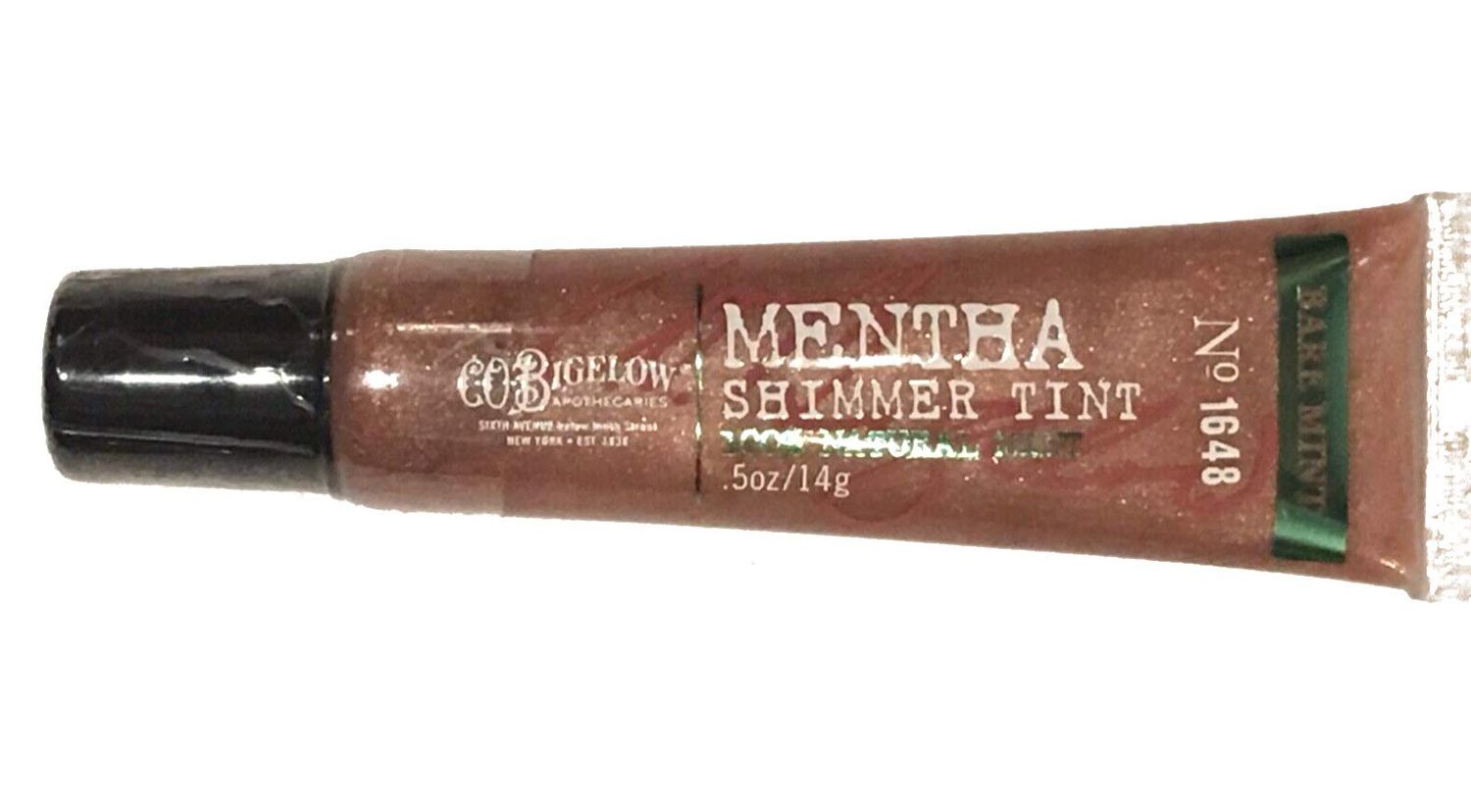 C.O. Bigelow Mentha Shimmer Bare Mint No 1648 .5 oz Lip Gloss as sold by Bath &amp; Body Works