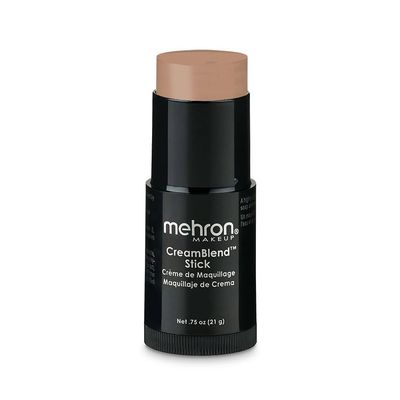 Mehron Makeup CreamBlend Stick | Face Paint, Body Paint, &amp; Foundation Cream Makeup | Body Paint Stick Perfect for Halloween Makeup (Warm Honey)