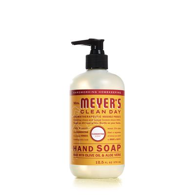 Mrs. Meyer&#39;s Hand Soap, Made with Essential Oils, Biodegradable Formula, Clementine, 12.5 fl. oz