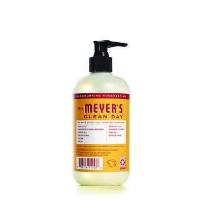 Mrs. Meyer's Hand Soap, Made with Essential Oils, Biodegradable Formula, Clementine, 12.5 fl. oz