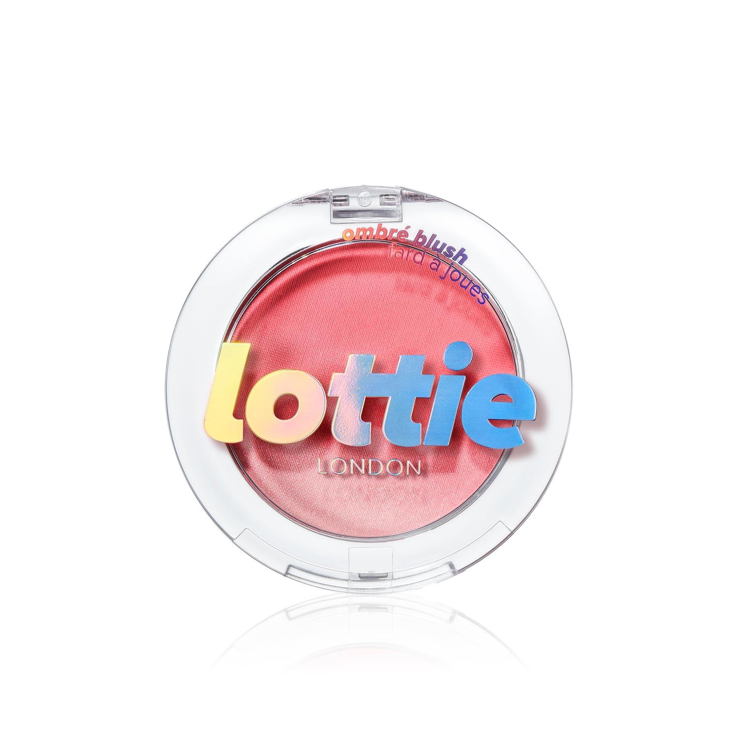Lottie London Ombr Blush in Exposed, Lightweight &amp; High Pigmented Powder Blusher for a Healthy Flush of Natural, Buildable Color