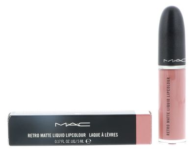 MAC RETRO MATTE LIQUID LIP COLOUR # BURNT SPICE - Creamy dirty rose