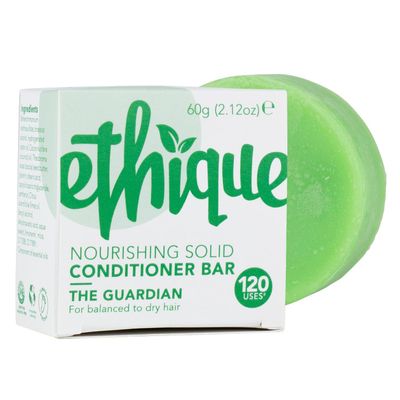 Ethique Nourishing Solid Conditioner Bar for Balanced to Dry &amp; Damaged Hair - The Guardian - Vegan, Eco-Friendly, Plastic-Free, Cruelty-Free,2.12 oz (Pack of 1)