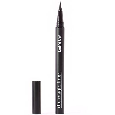 Lash&#39;d Up Lash Glue &amp; Eyeliner Hybrid (Extra-Strength, Black) Glue Liner Pen Waterproof for False Lashes, Strong Hold 0.06 Oz.