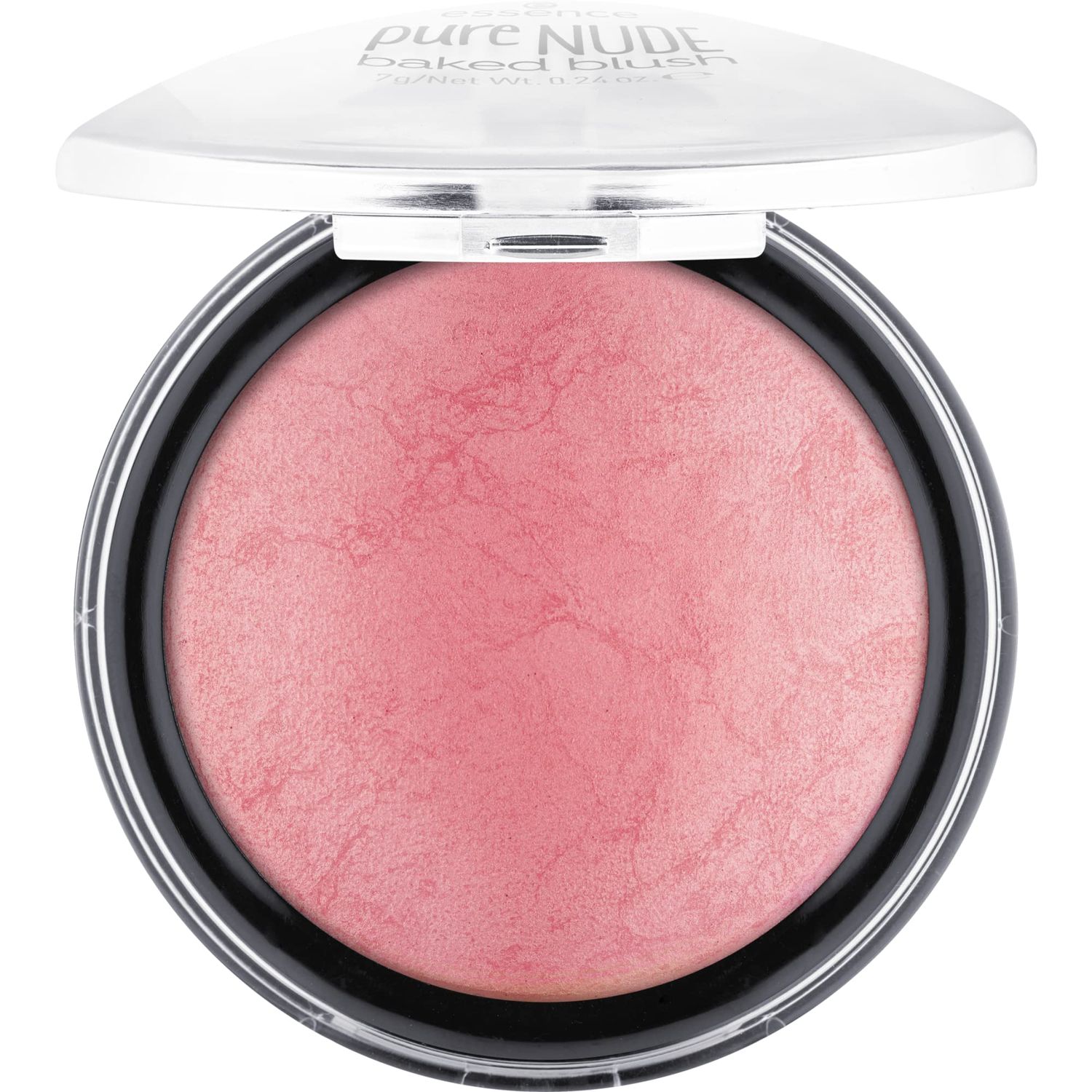 essence | Pure Nude Baked Blush | Highly Pigmented Baked Texture for a Bright, Healthy Glow | Available in 8 Gorgeous Shimmery Shades | Vegan &amp; Cruelty Free (02 pink flush)