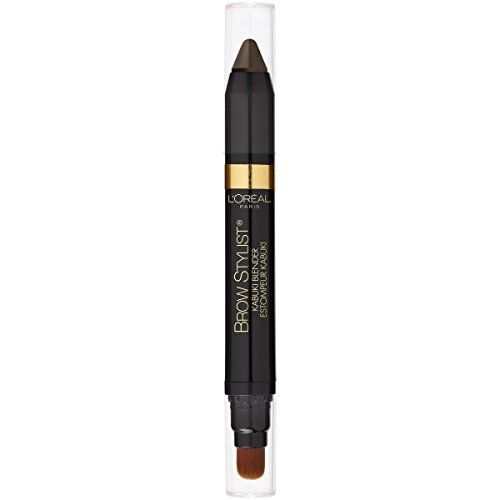 L&#39;Oreal Paris Brow Stylist Kabuki Blender Brow Crayon, Brunette, 0.05 oz.