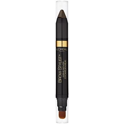 L&#39;Oreal Paris Brow Stylist Kabuki Blender Brow Crayon, Brunette, 0.05 oz.