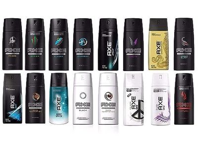 AXE Body Spray MIX within available kind ( Pack of 6)(6X 150 ml5.07 oz )