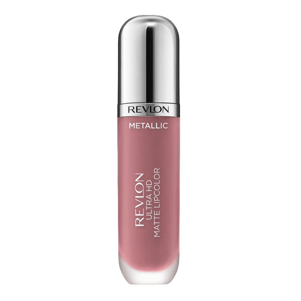Revlon Ultra HD Metallic Matte Liquid Lipcolor, Liquid Lipstick, Glam