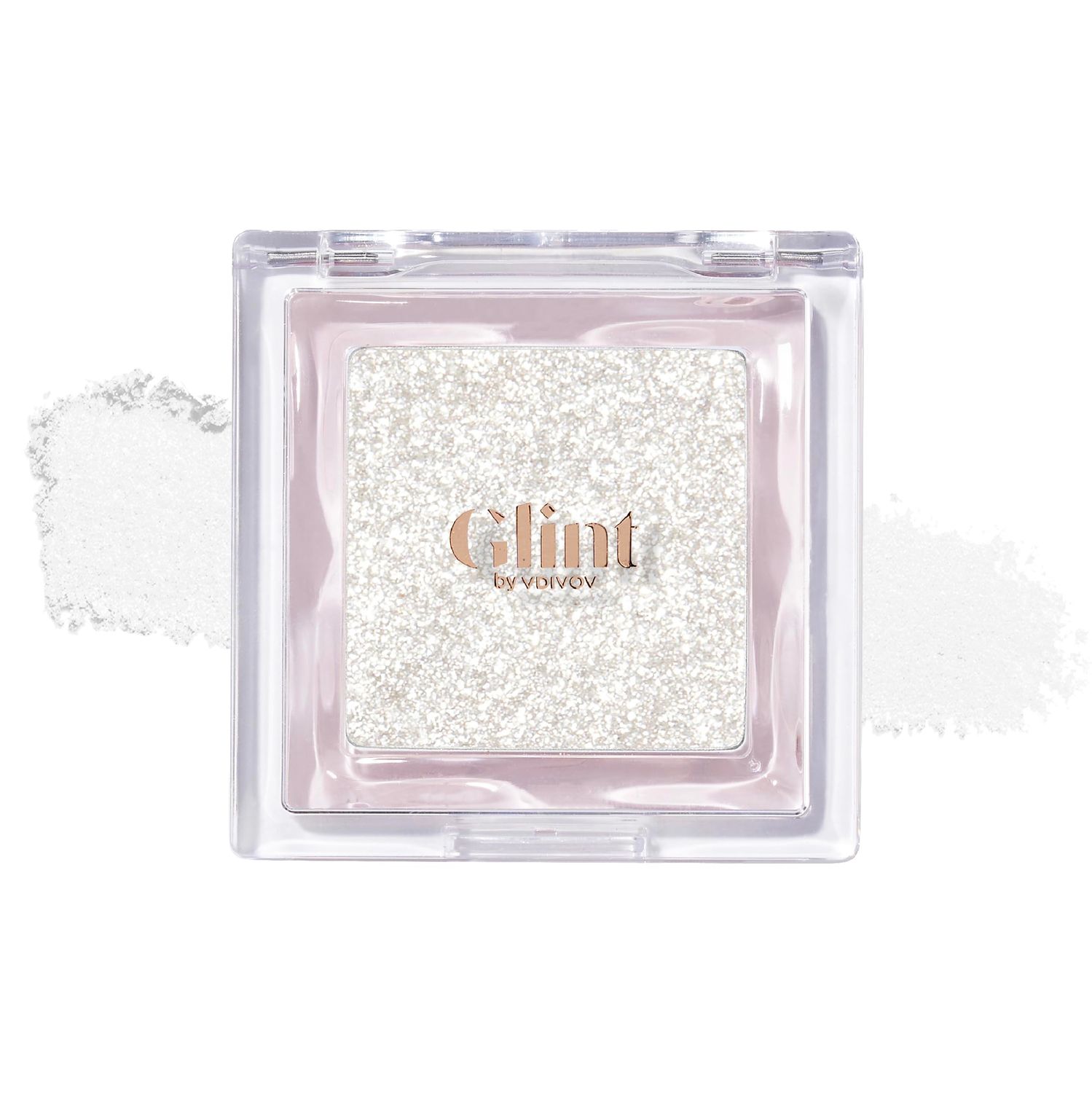 Glint Dewy Highlighter (Diamond Veil, 0.08oz) - Luminous Glow, Infused with Micropearls, Shiny Illuminator. Rich Pigment &amp; Silky Touch, Korean Makeup.