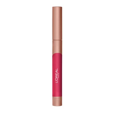 LOral Paris Infallible Matte Lip Crayon, Toffee Cheri (Packaging May Vary)
