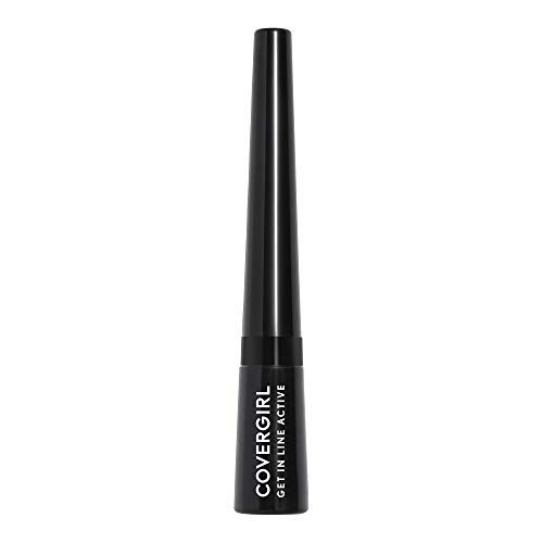 COVERGIRL Get In Line Active Eyeliner, Ink Black, 0.36 Ounce