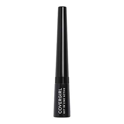 COVERGIRL Get In Line Active Eyeliner, Ink Black, 0.36 Ounce