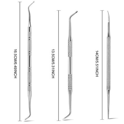 Teenitor Pedicure Tools for Feet, Toenail File and Lifters, Upgraded Professional Surgical Safe Ingrown Toenail Treatment Ingrown Toenail Removal Kit Ingrown Toenail Tool