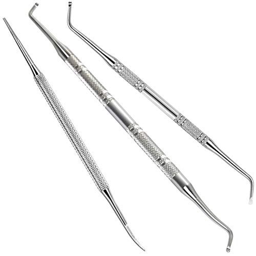 Teenitor Pedicure Tools for Feet, Toenail File and Lifters, Upgraded Professional Surgical Safe Ingrown Toenail Treatment Ingrown Toenail Removal Kit Ingrown Toenail Tool
