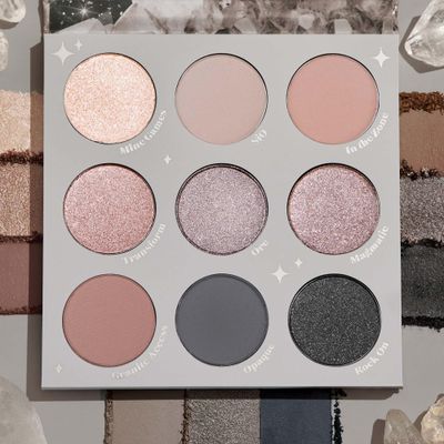 ColourPop Of Quartz Shadow Palette - Neutral Taupe Palette with Metallic and Matte Finishes - High-Pigment Makeup with a Long-Wearing Formula (0.3 oz)