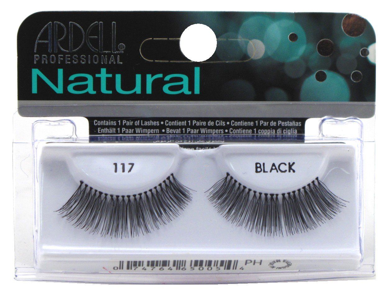 Ardell Natural Lashes #117 Black (6 Pack)