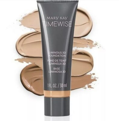 Mary Kay TimeWise Luminous 3D Foundation 1 Fl oz.  30 ml - Ivory N 160