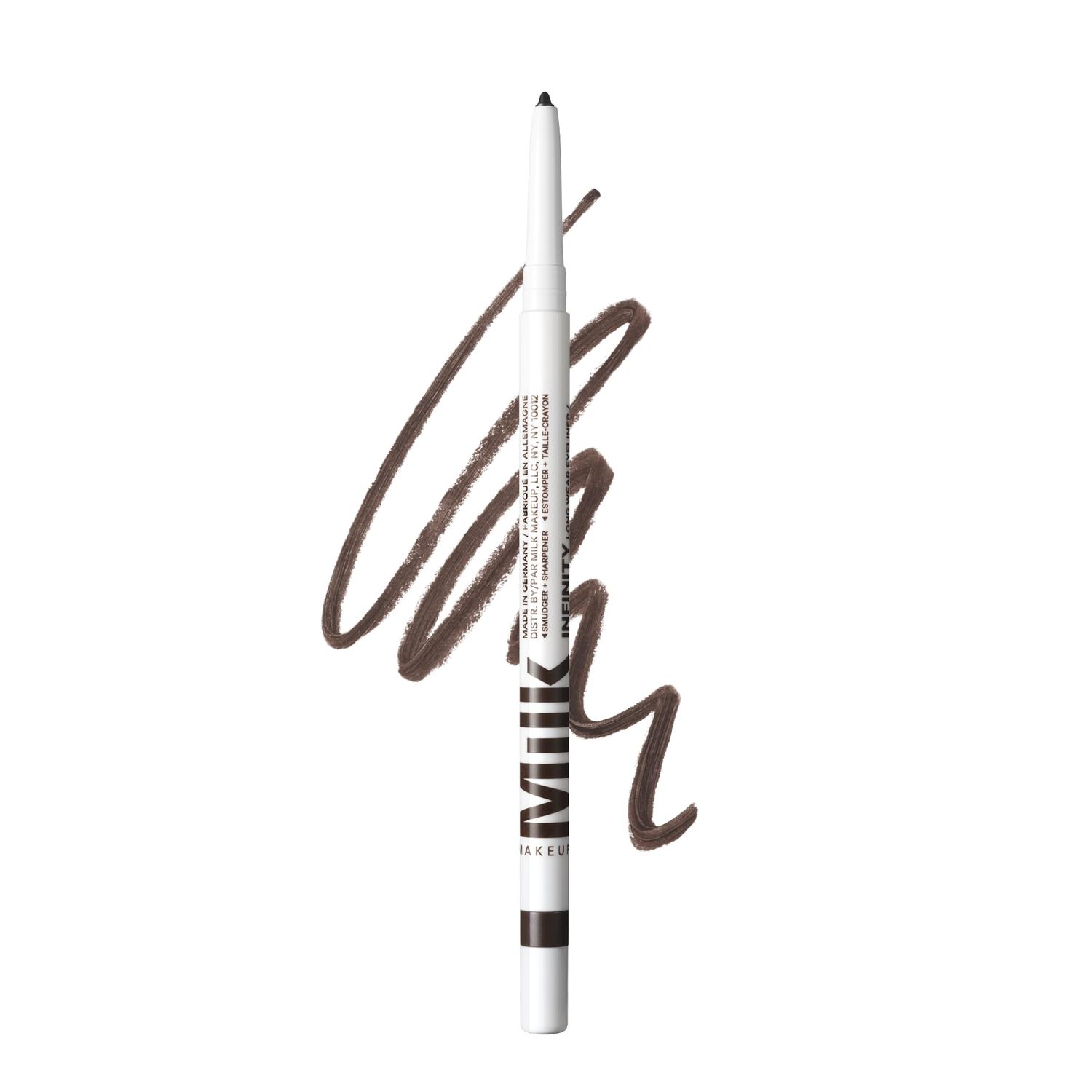 Milk Makeup Infinity Long Wear Eyeliner, Limitless (Brown) - 0.012 fl oz - Twist-Up Design, Built-In Sharpener &amp; Soft Blender Tip - Up to 12-Hour Wear - Waterproof - Vegan, Cruelty Free