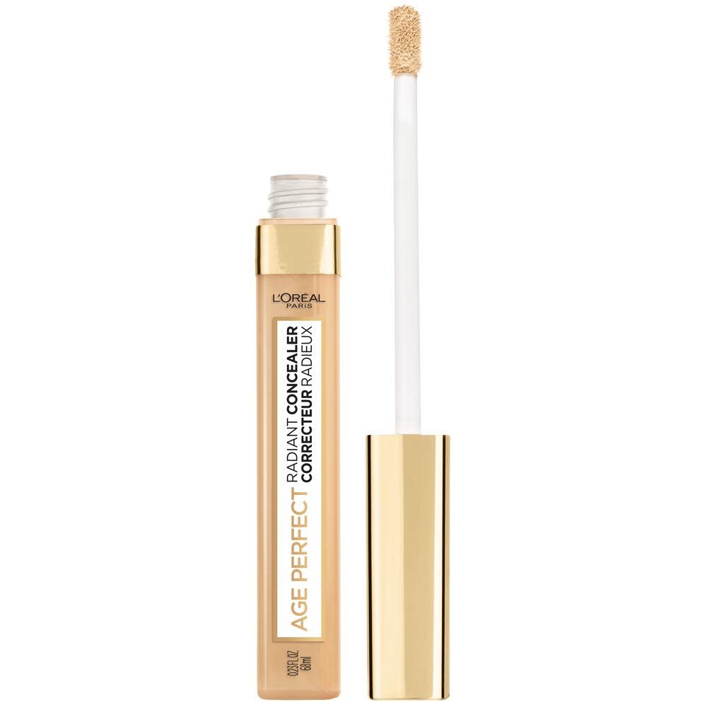 LOral Paris Age Perfect Radiant Concealer with Hydrating Serum and Glycerin, Cream Beige