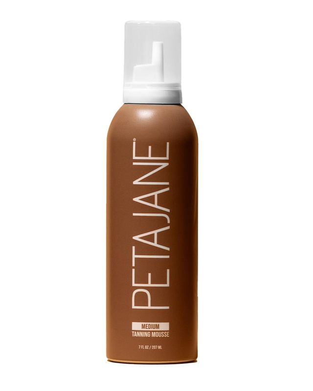 Medium Tanning Mousse 7oz - Sunless Self-Tanner for a Natural, Streak-Free, Organically Derived, Lightweight &amp; Fast Absorbing, Non-Sticky, For All Skin Types, Vegan &amp; Cruelty-Free