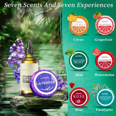 JoJowell Shower Steamers Aromatherapy - 21Pcs Shower Bombs Birthday Gifts for Women Essential Oil, Nasal Relief, Self Care Spa Gifts for Women, Valentines Day Gifts for Her, Mom, Wife