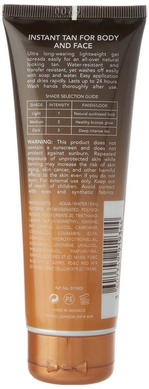 Rimmel Sunshimmer Water Resistant Instant Tan Wash Off Matte - Medium