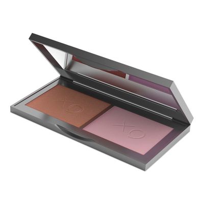 Mirabella Beauty Blush Duo, BelovedDarling (Warm Red BrownMatte Pink Mauve) - Mineral Pressed Powder for Cheeks - Professional, Compact &amp; Easy-to-Apply Facial Makeup, Paraben &amp; Talc-Free