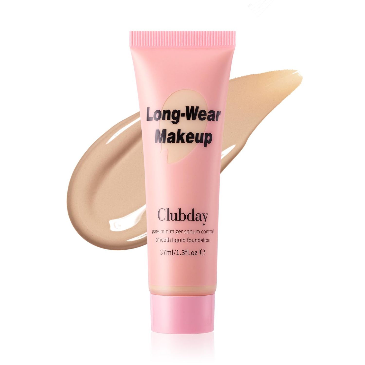 Clubday Liquid Foundation Full coverage Long-Lasting Buildable Weighless Foundation Cream Active Wear Color Stay Makeup-04