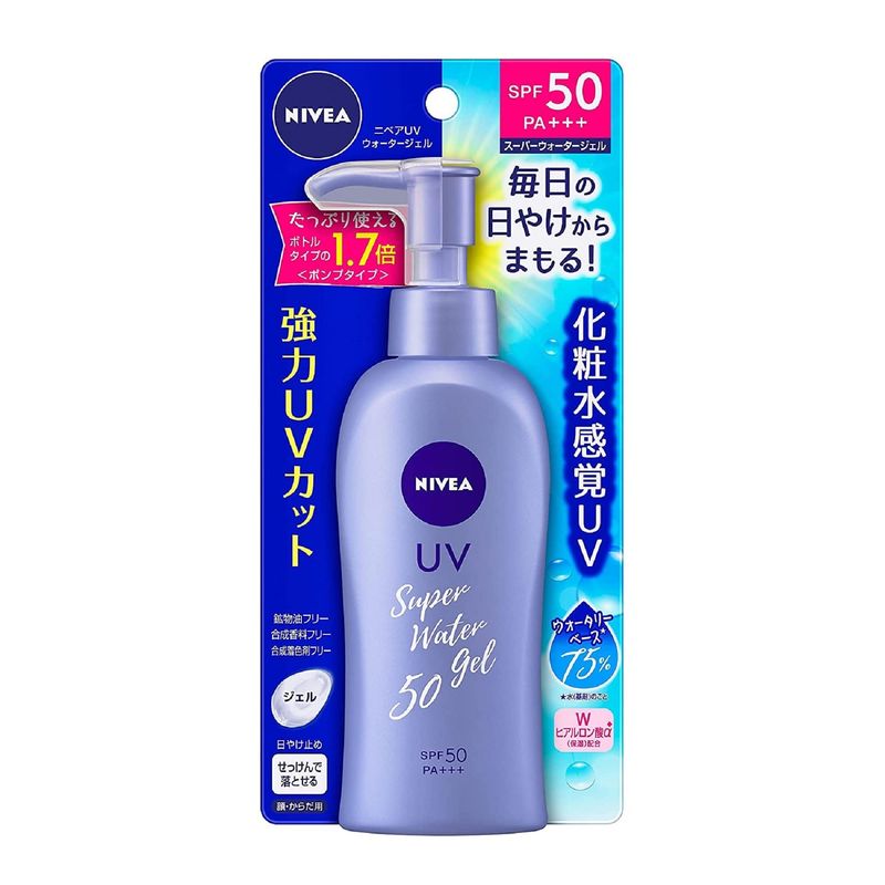 NIVEA SUN Protect Super Water Gel SPF 50 PA 80g Squeeze bottle