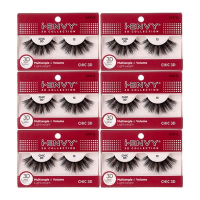 i-Envy 3D Chich Collection Multi-angle &amp; Volume (6 PACK, KPEI13)